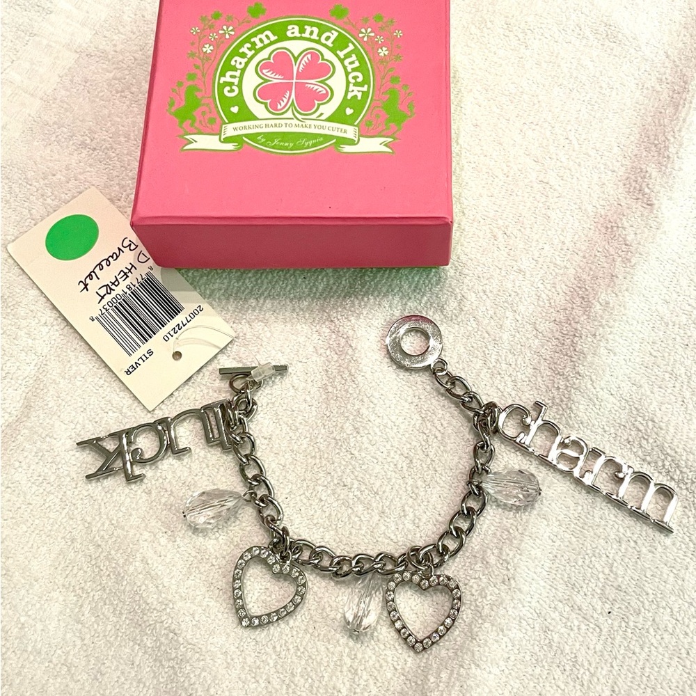 Charm and Luck Silver Charm Bracelet